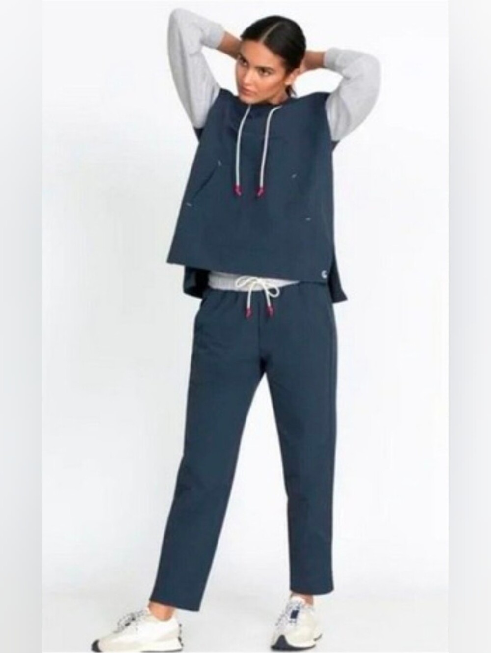 Johnny Was Calme Nylon Tapered Ankle Pant Size Small